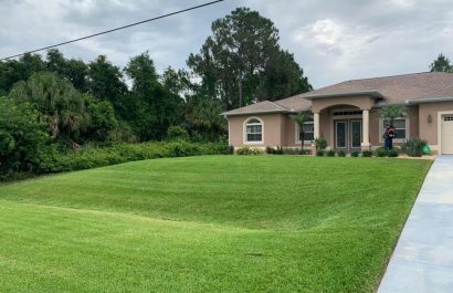 lawn mowing services North Port, Venice, and Englewood, FL